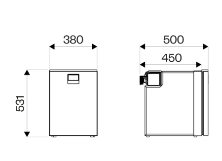 Компрессорный холодильник Indel B Cruise 49 Drawer 12/24V